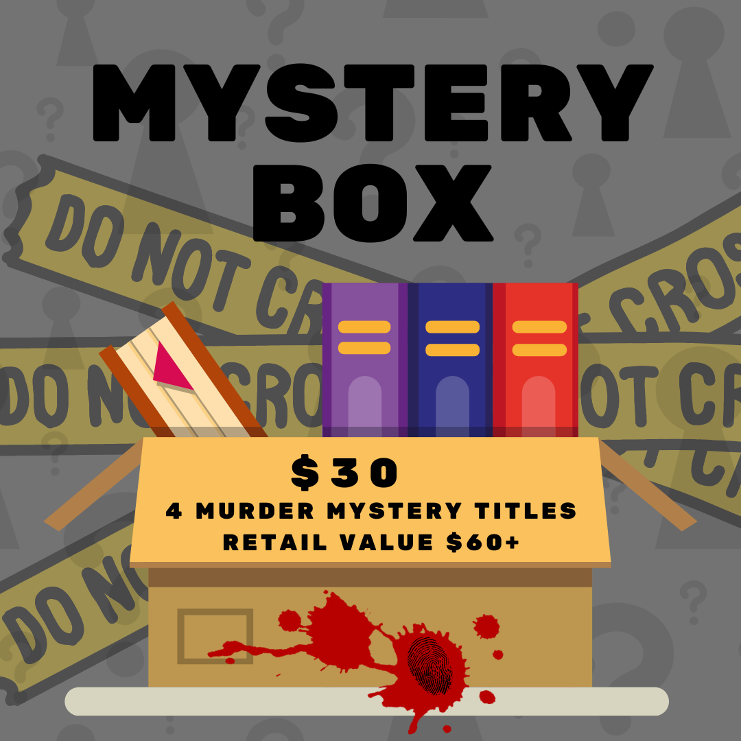 $30 Murder Mystery Book Box – The Book Nook Store